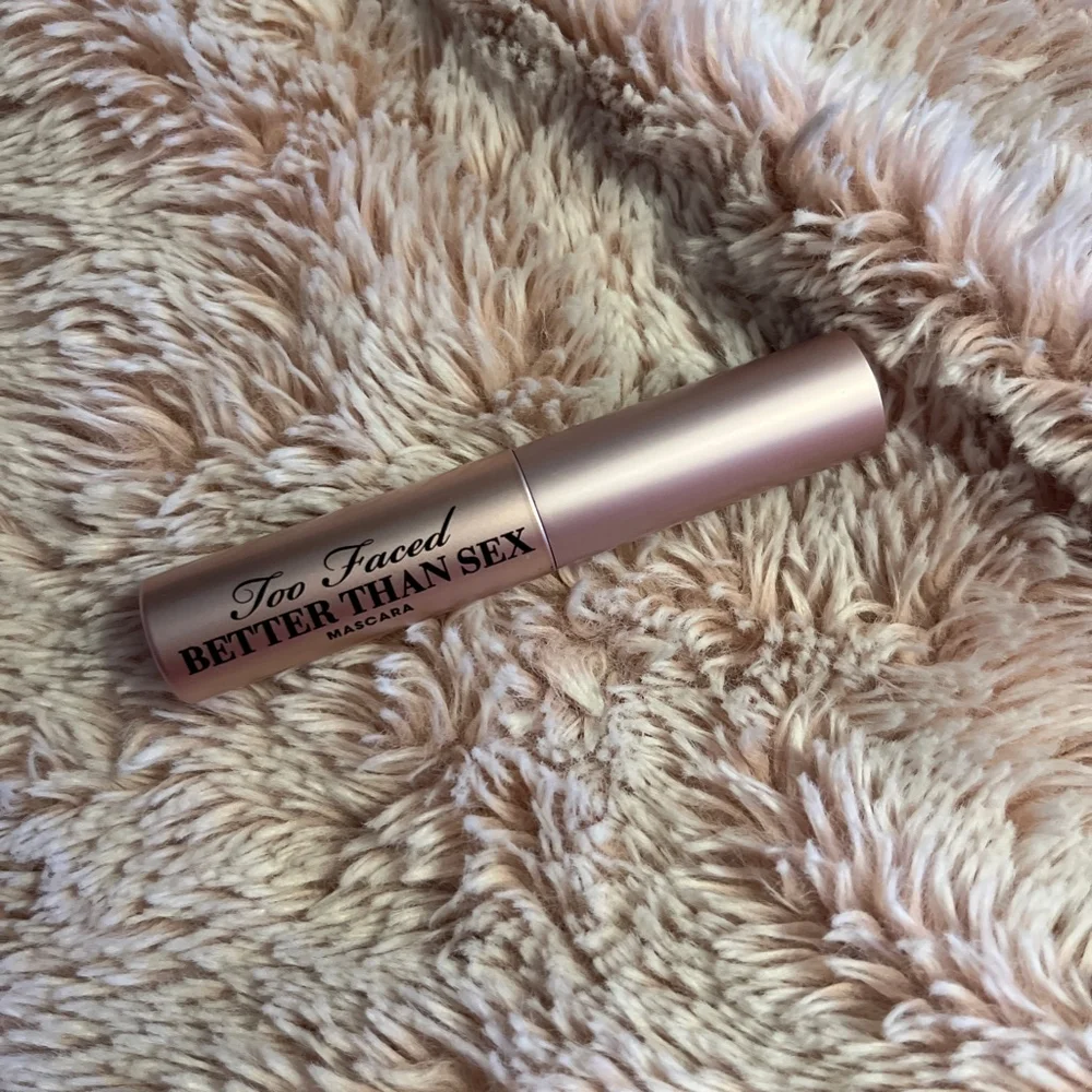 Women's Too Faced Better Than Sex Mascara Travel Size Rose Gold Black